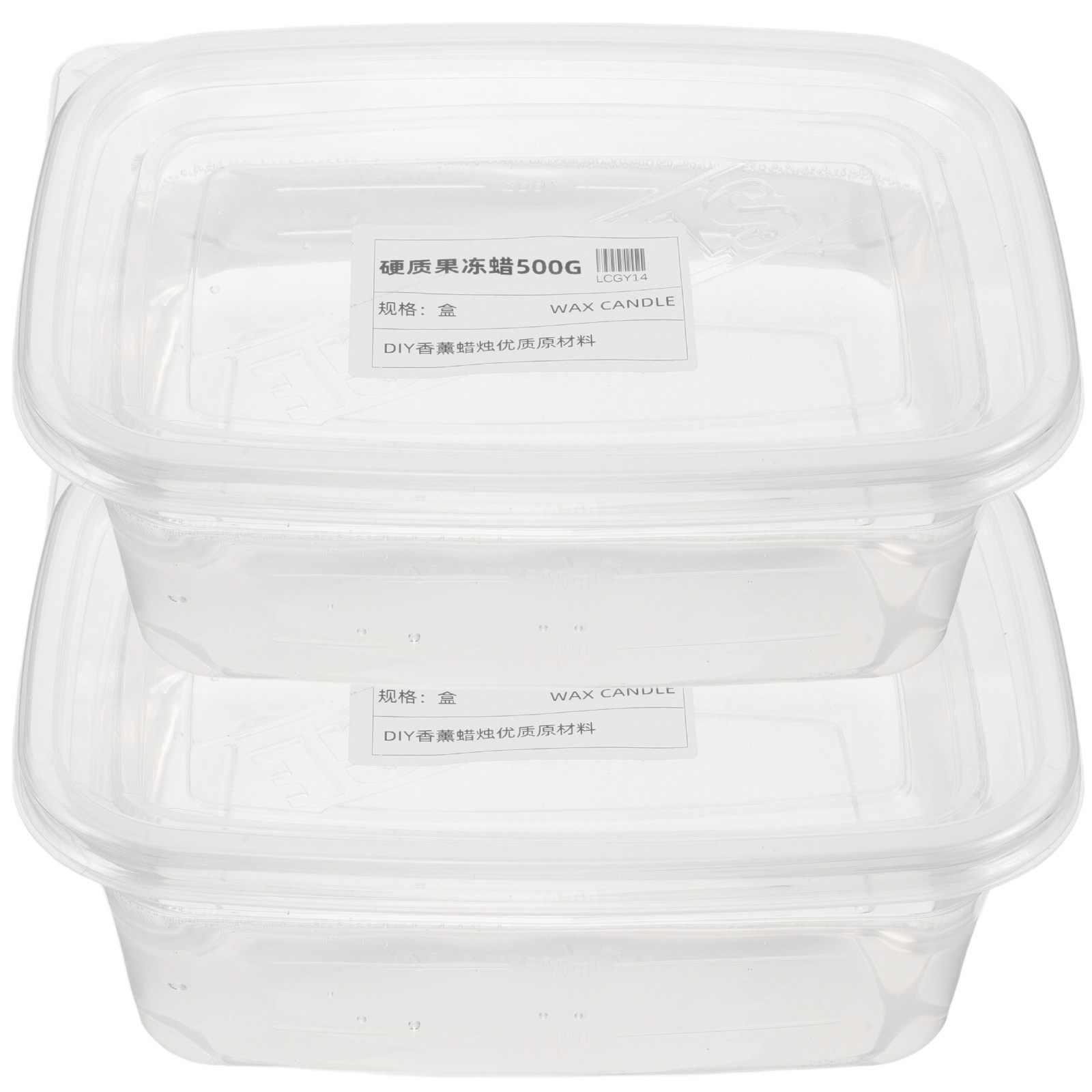Candle Supplies Tins - 캔들 제작용 투명 젤 왁스 1kg/2.2lb