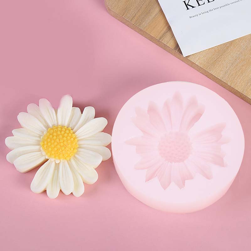 Candle Supplies Tins - DIY 양초 실리콘 금형 데이지 카모마일